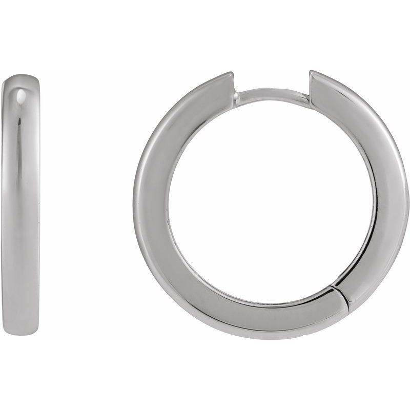 Hinged Hoop Earrings No. 2