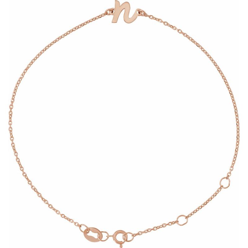 Script Initial Bracelet