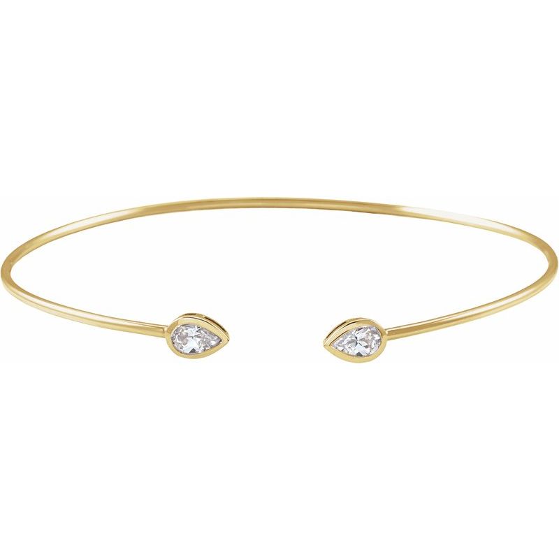 Accented Bangle Bracelet