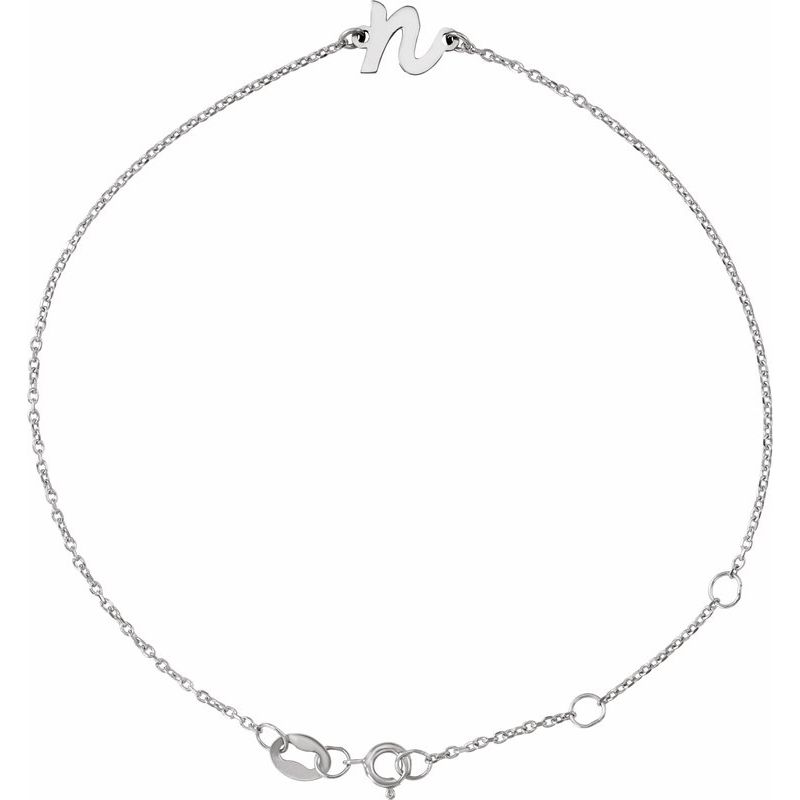 Script Initial Bracelet