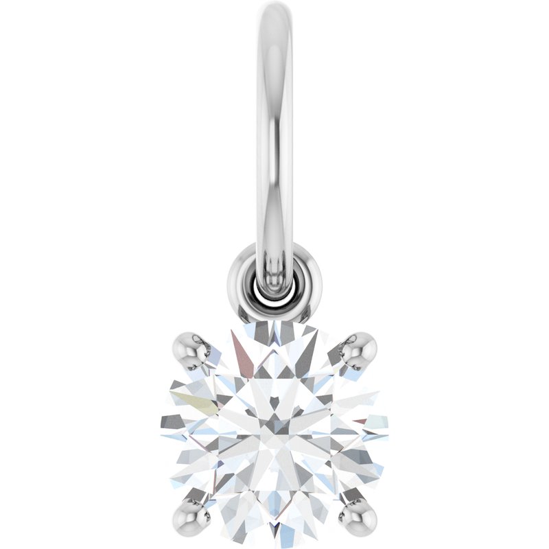 Solitaire Charm/Pendant — Diamond