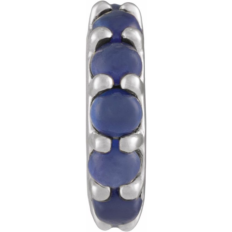Accented Cabochon Spacer Charm/Pendant