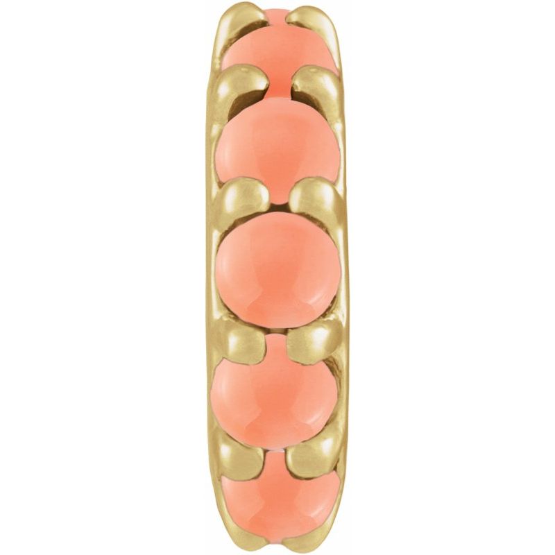 Accented Cabochon Spacer Charm/Pendant