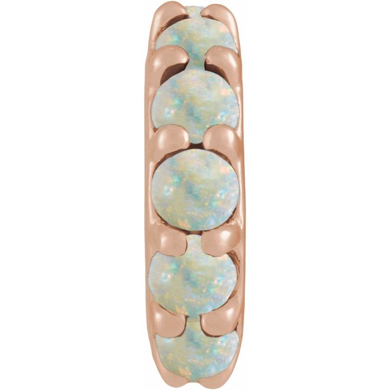 Accented Cabochon Spacer Charm/Pendant