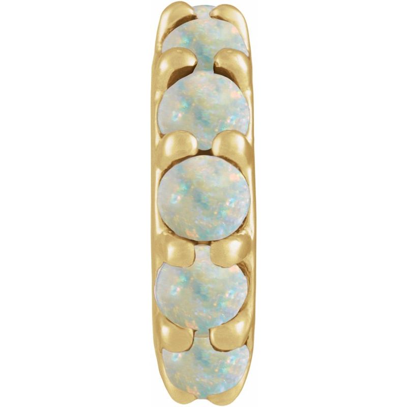 Accented Cabochon Spacer Charm/Pendant