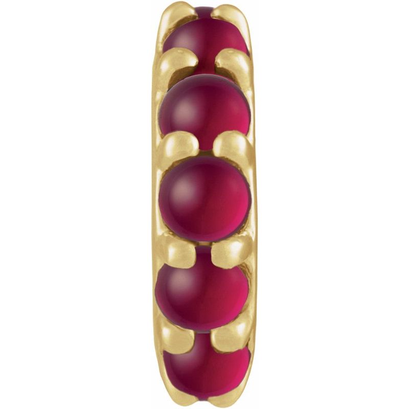 Accented Cabochon Spacer Charm/Pendant
