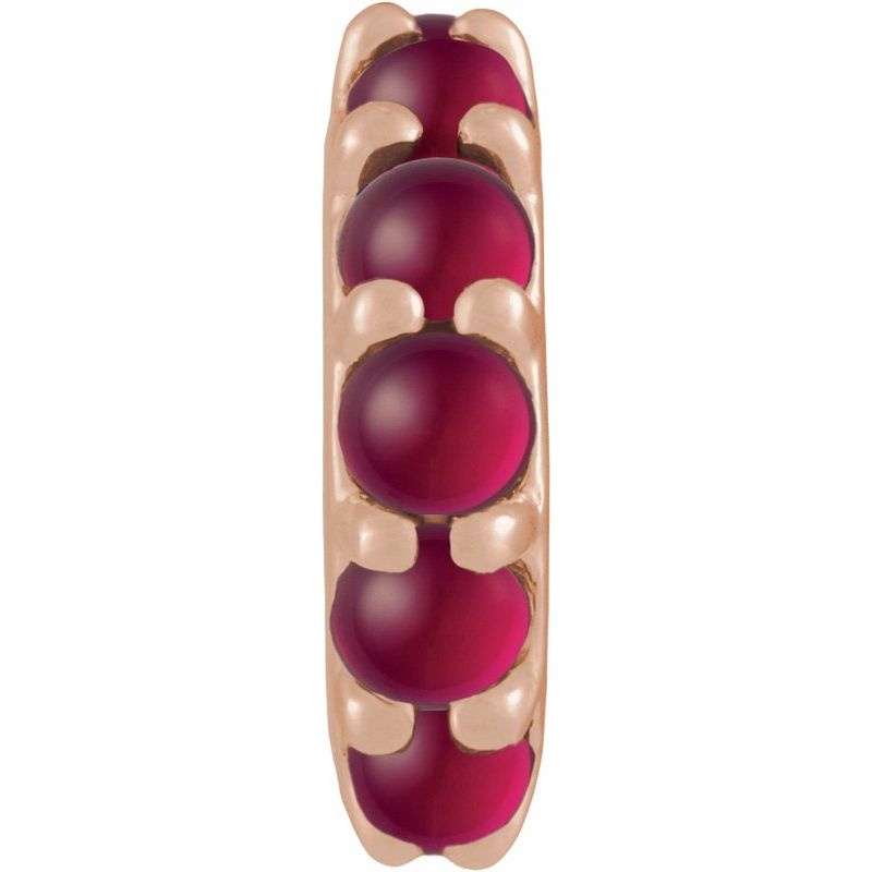 Accented Cabochon Spacer Charm/Pendant