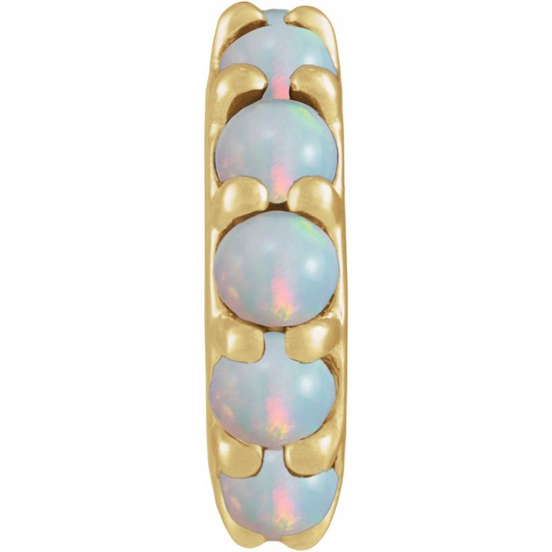 Accented Cabochon Spacer Charm/Pendant