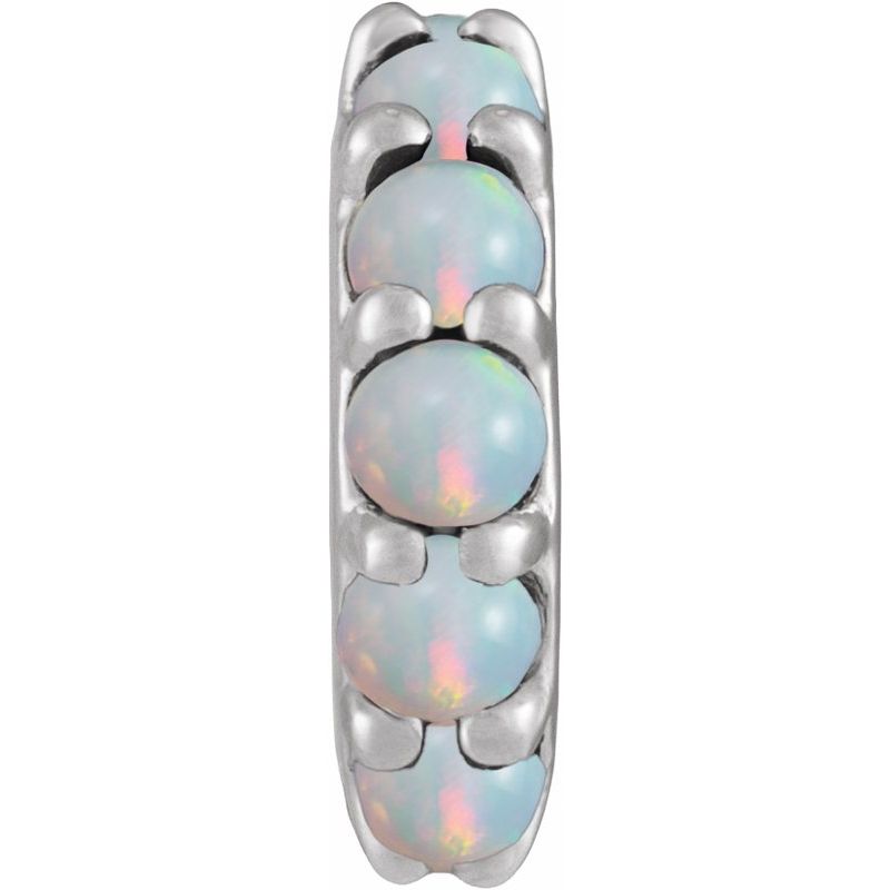 Accented Cabochon Spacer Charm/Pendant