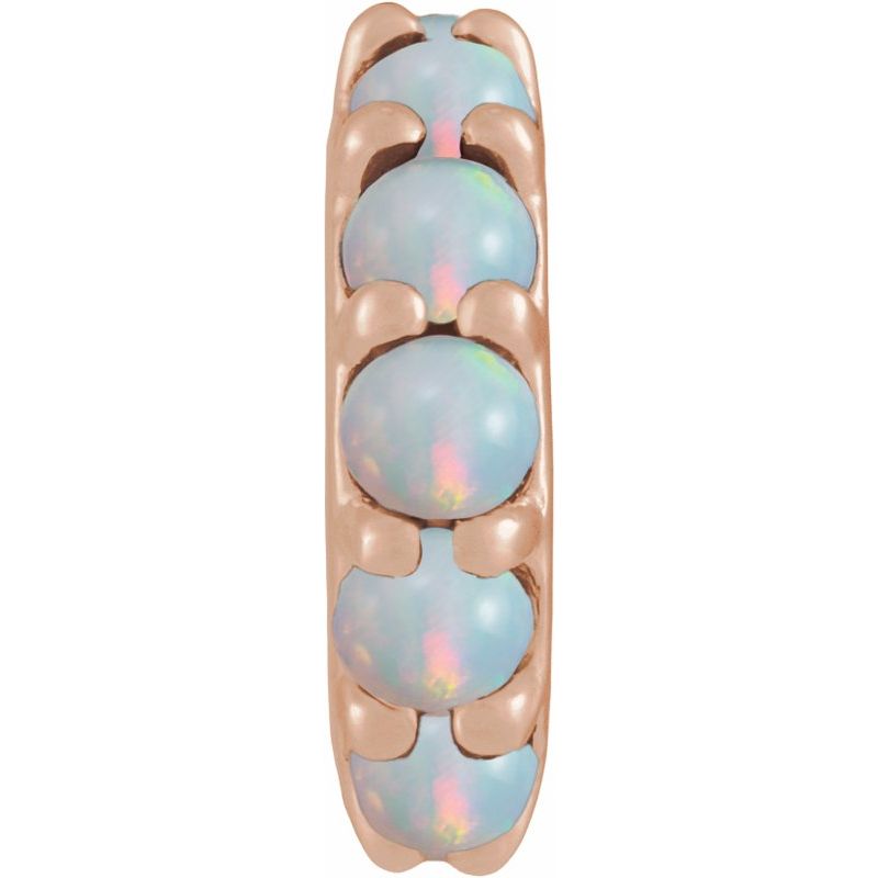 Accented Cabochon Spacer Charm/Pendant
