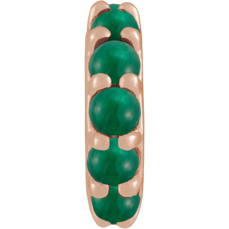 Accented Cabochon Spacer Charm/Pendant