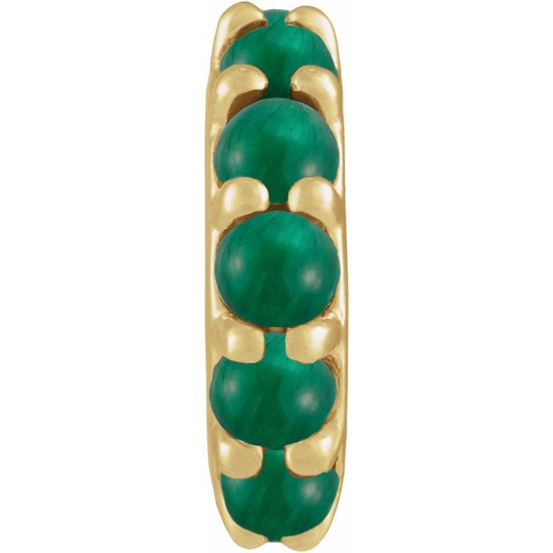 Accented Cabochon Spacer Charm/Pendant