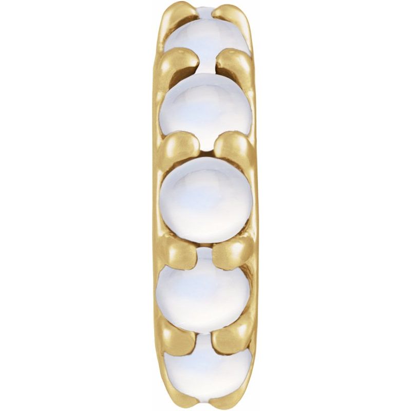 Accented Cabochon Spacer Charm/Pendant