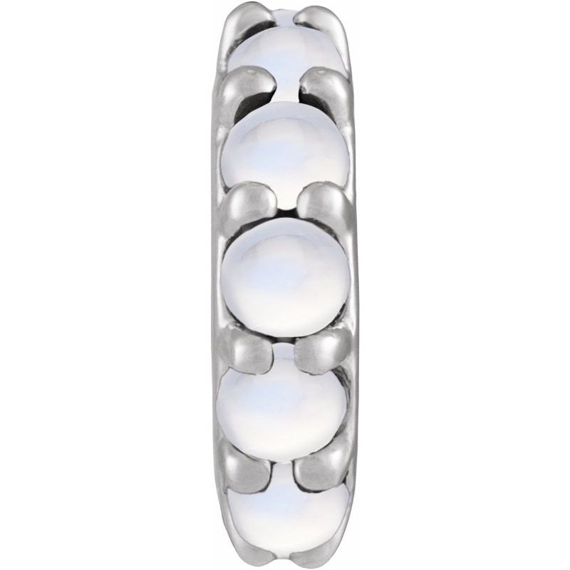 Accented Cabochon Spacer Charm/Pendant