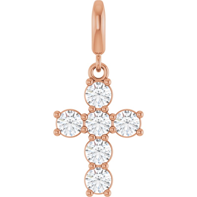Accented Cross Charm/Pendant