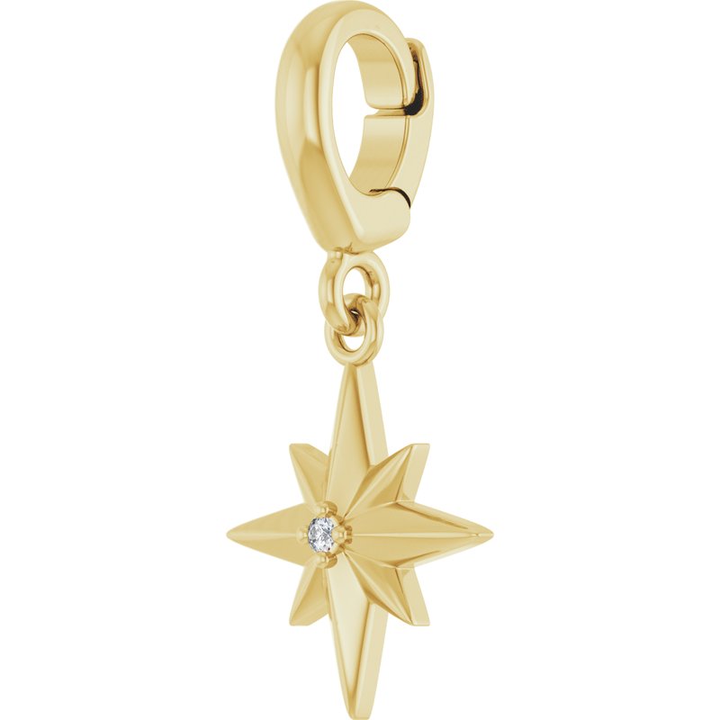 Accented Star Charm/Pendant