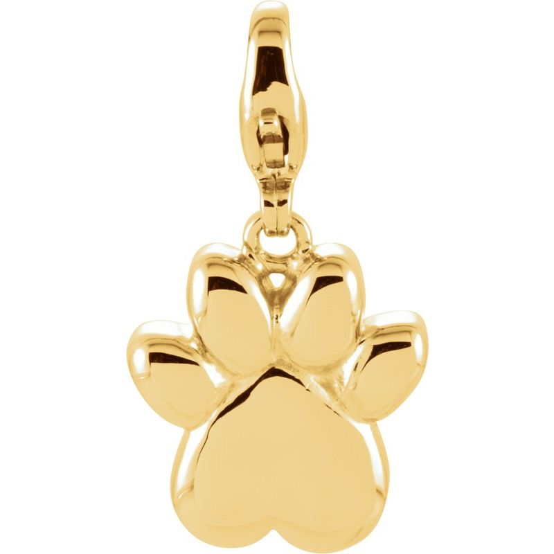 Charming Animals Paw Print Charm/Pendant