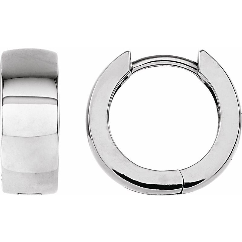 Hinged Hoop Earrings No. 7