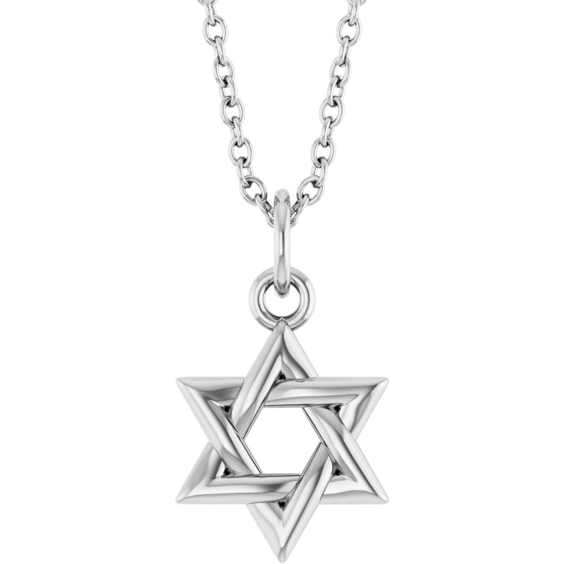 Star of David Necklace or Pendant No. 2