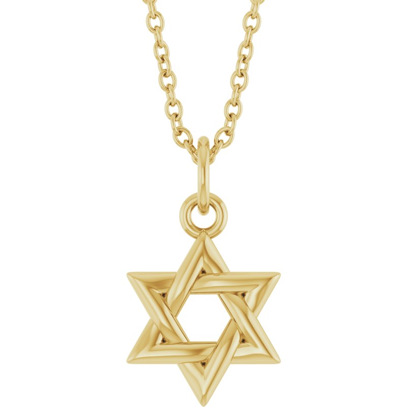 Star of David Necklace or Pendant No. 2