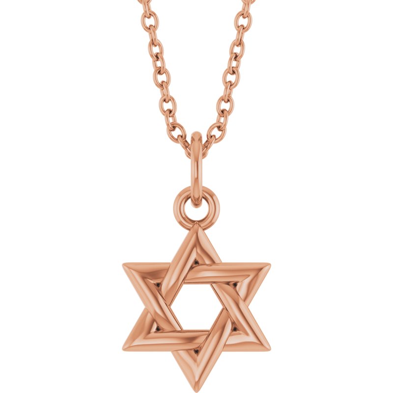 Star of David Necklace or Pendant No. 2
