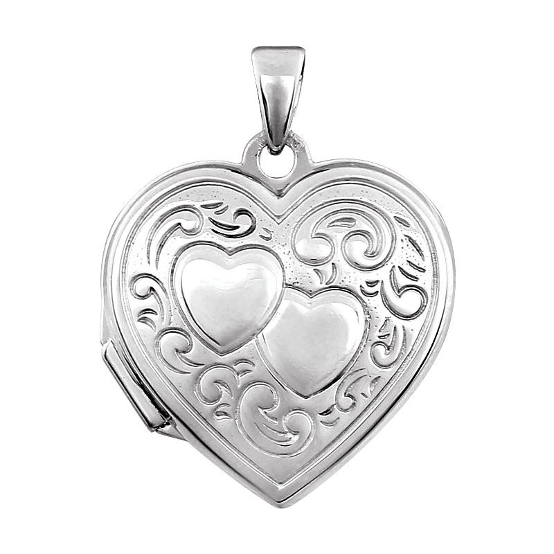 Engravable Heart Locket