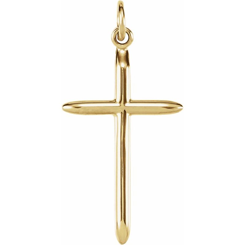 Cross Necklace or Pendant — 25.7x14 mm