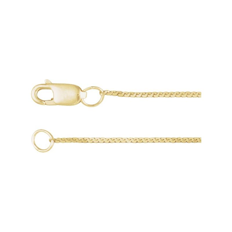 .9 mm Serpentine Chain