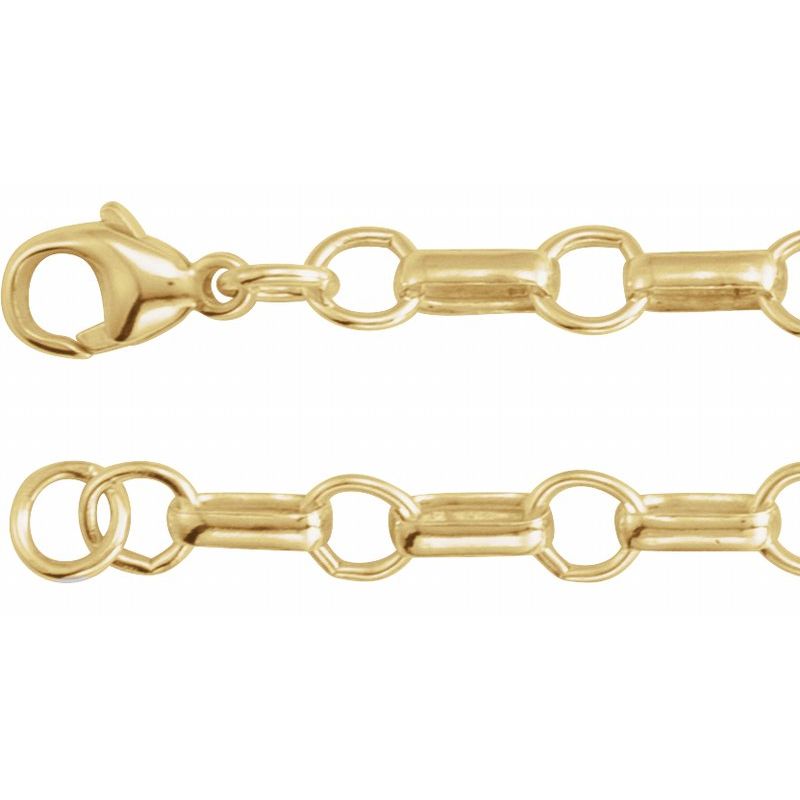 5.3 mm Paperclip-Style Chain