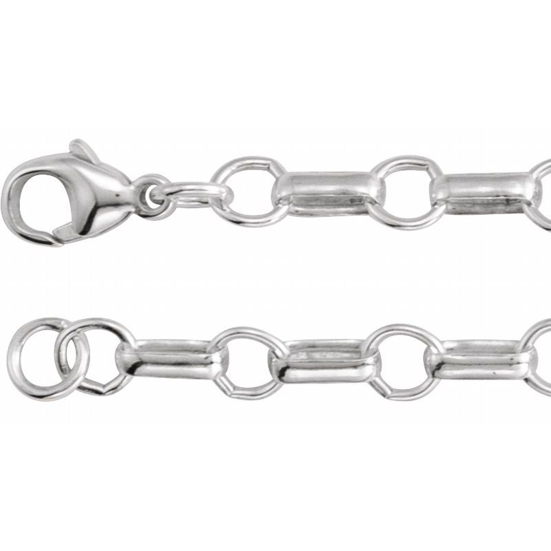 5.3 mm Paperclip-Style Chain