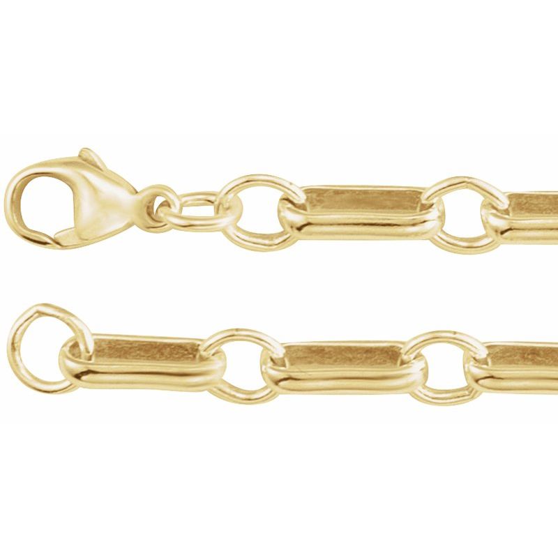 6 mm Paperclip-Style Chain