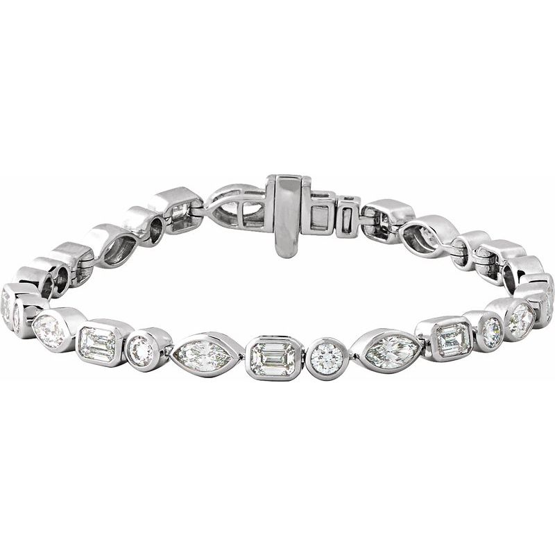 Multi-Shape Line Bracelet