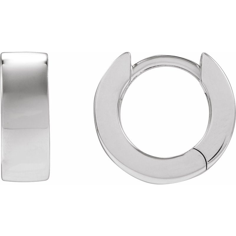 Hinged Hoop Earrings No. 6