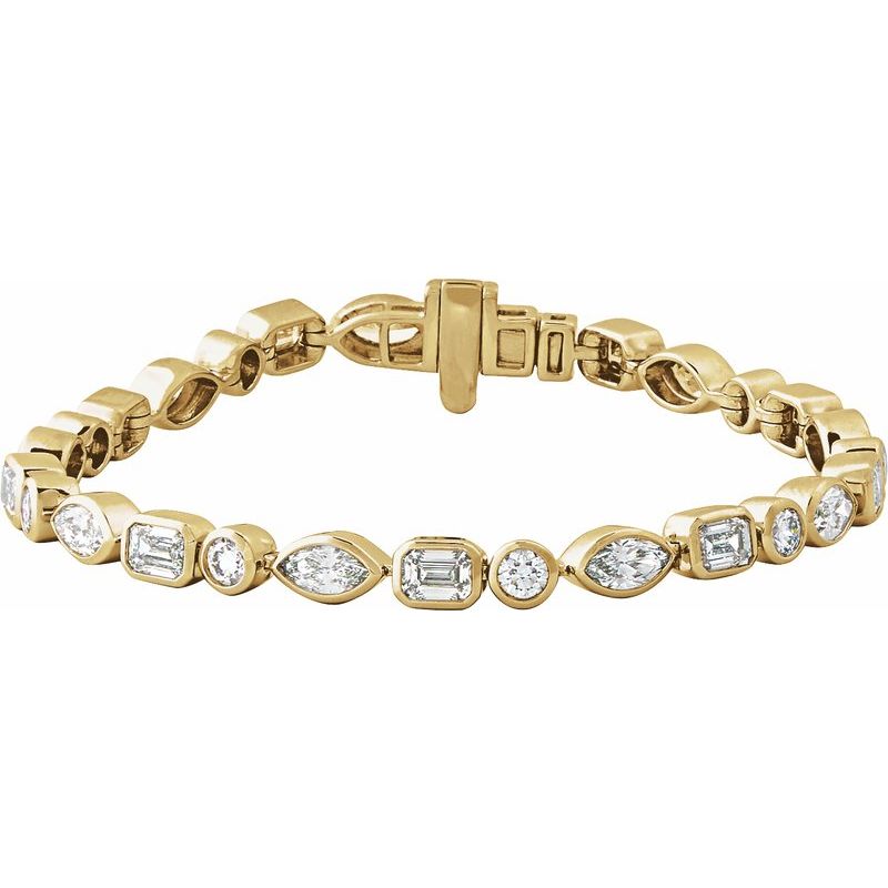 Multi-Shape Line Bracelet