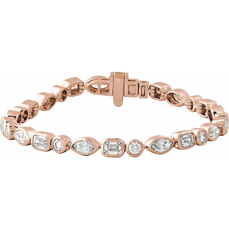 Multi-Shape Line Bracelet