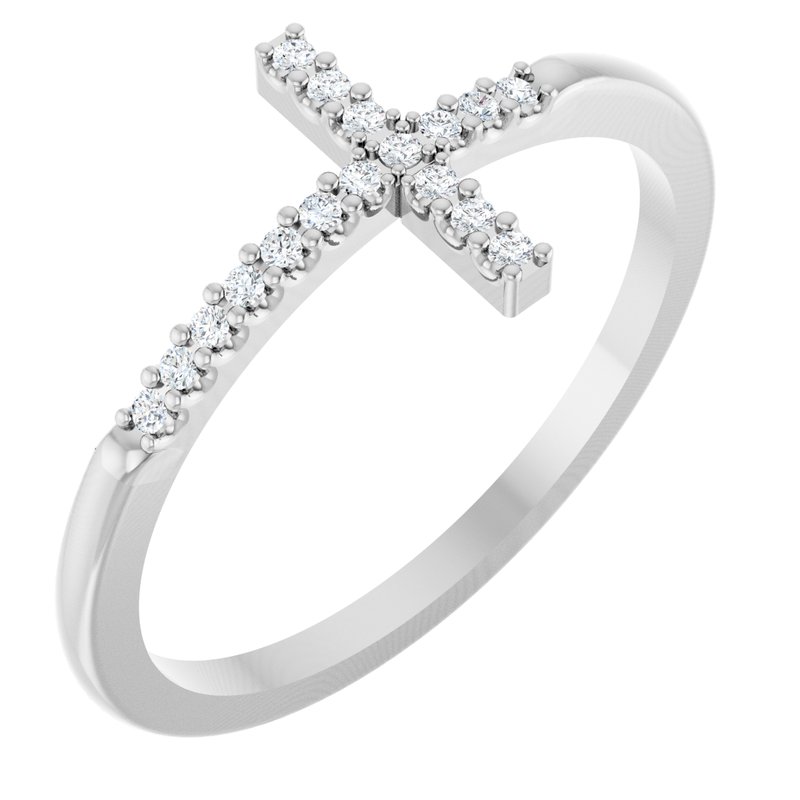 Sideways Cross Ring