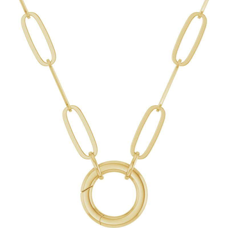 Circle Charm 18" Necklace No. 2