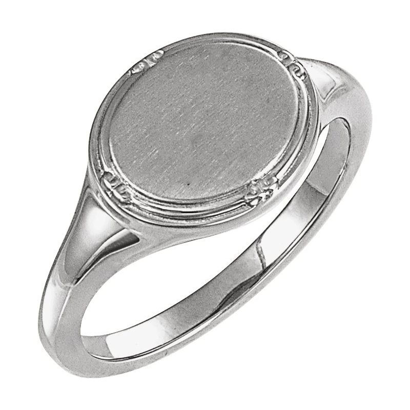 Vintage-Inspired Signet Ring