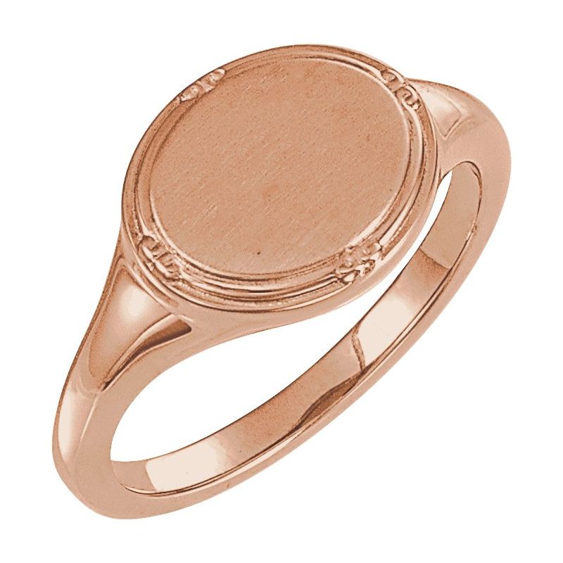 Vintage-Inspired Signet Ring