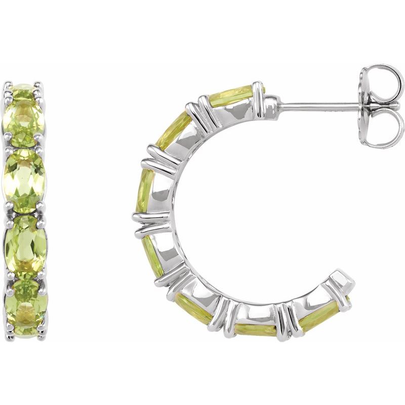 Accented Hoop Earrings No. 2