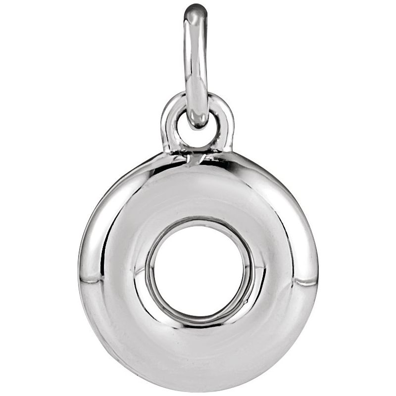 Bubble Initial Necklace or Pendant
