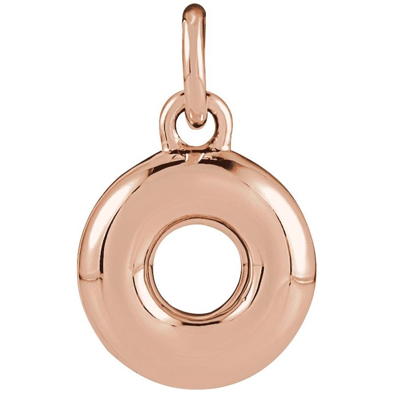 Bubble Initial Necklace or Pendant