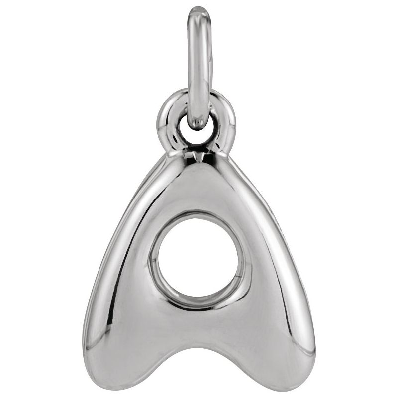 Bubble Initial Necklace or Pendant
