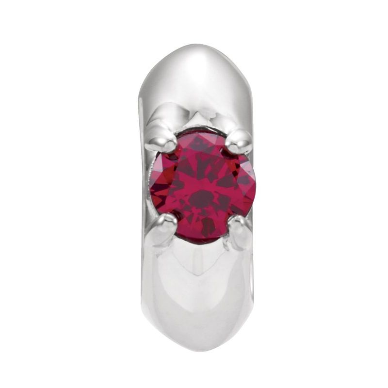 Birth of a Child Imitation Birthstone Spacer Charm/Pendant