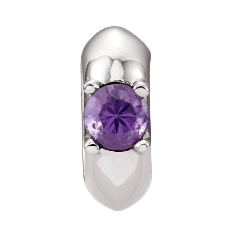 Birth of a Child Imitation Birthstone Spacer Charm/Pendant