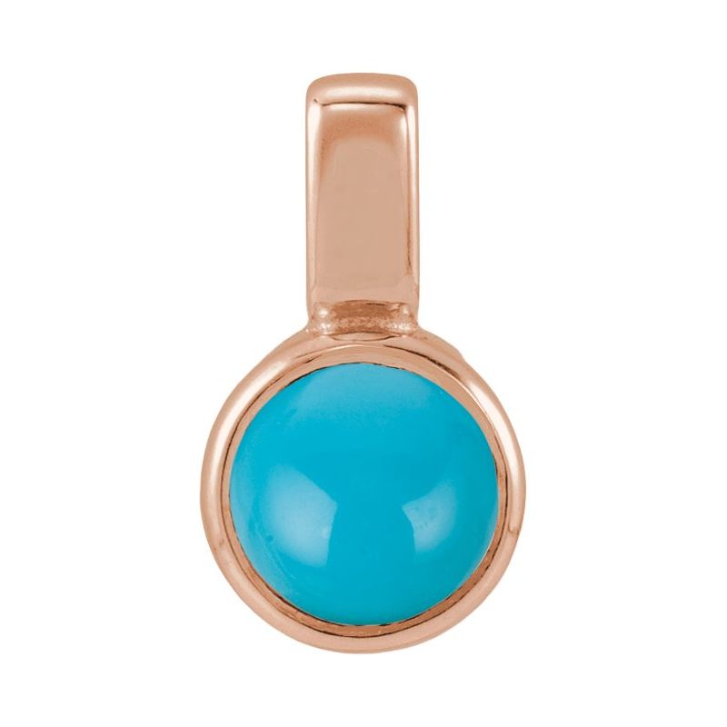 Bezel-Set Cabochon Pendant