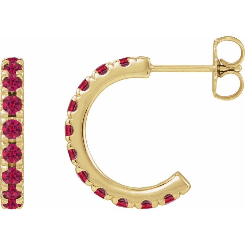 French-Set Hoop Earrings