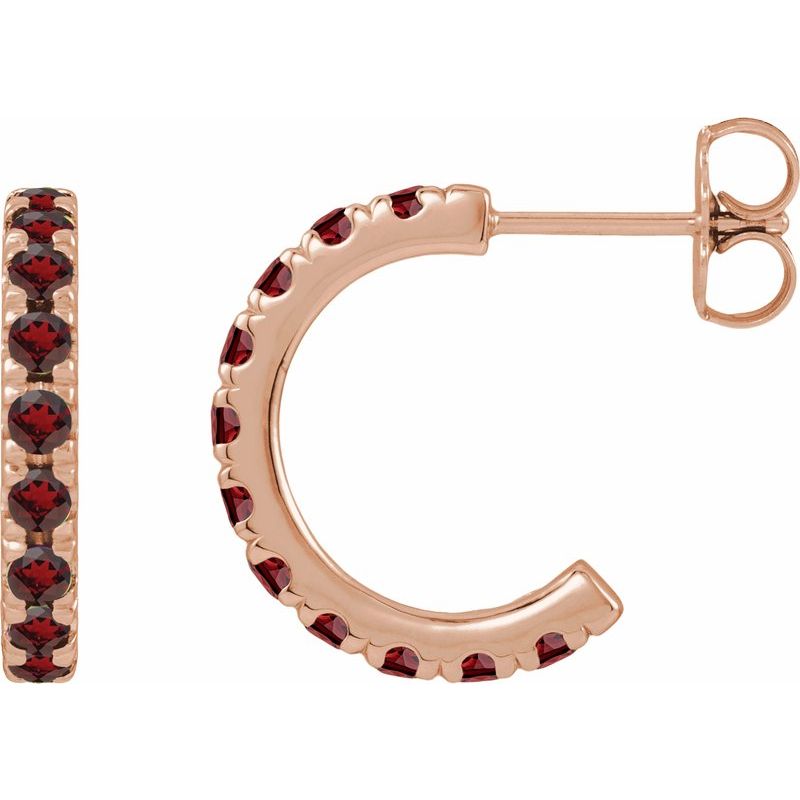 French-Set Hoop Earrings