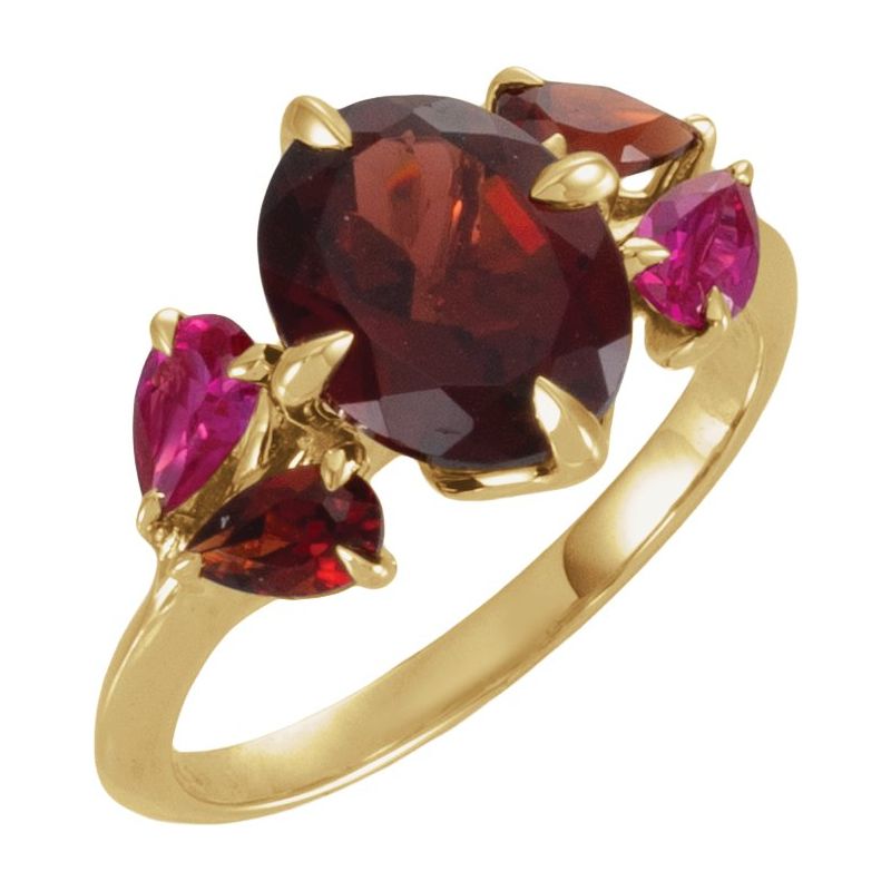 Claw-Prong Accented Ring