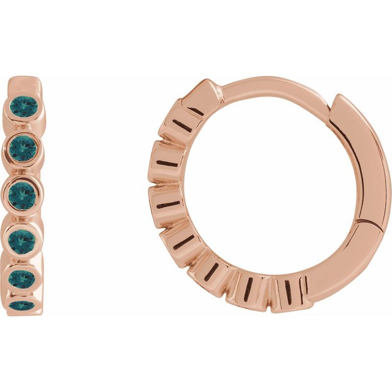 Hinged Hoop Earrings No. 8